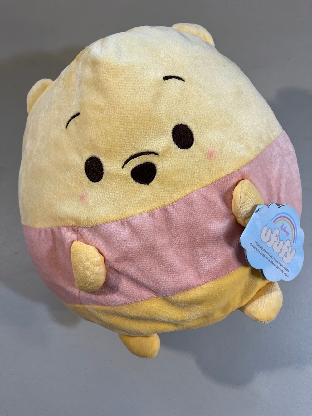 Disney Pooh Plush Toy in Yellow and Pink